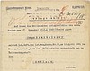 Anklageschrift Das Titelblatt der Anklageschrift von 1918